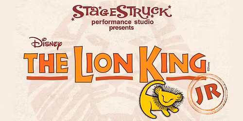 StageStruck presents Disney's The Lion King Jr