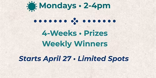 Monday 4-week Mahjong League at Ono Offshore