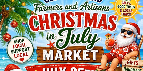 Christmas in July Market