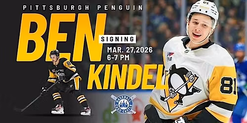 Ben Kindel Autograph Signing