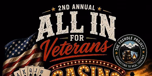 All-In for Veterans Casino Night Fundraiser