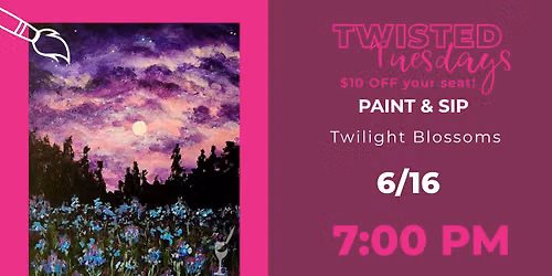 $10 off Tuesdays! Twilight Blossoms