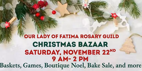 CHRISTMAS BAZAAR! - Plainfield CT
