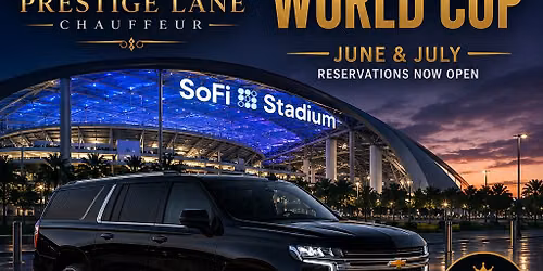 \u26bd World Cup 2026- Black Car Service Book Now