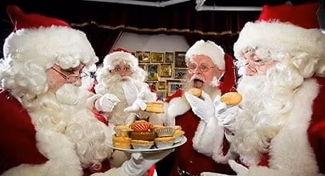 ESS Santa and mince pies