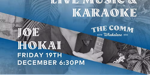 Live Music & Karaoke \u2013 Joe Hokai