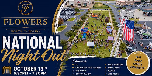 National Night Out at Flowers