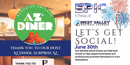 EPIC - June Hosted by AZ Diner - Sponsored by Paragon