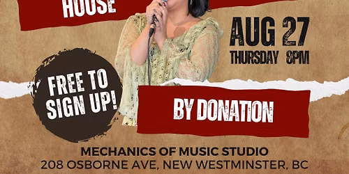 Free House Concert - GLISHA