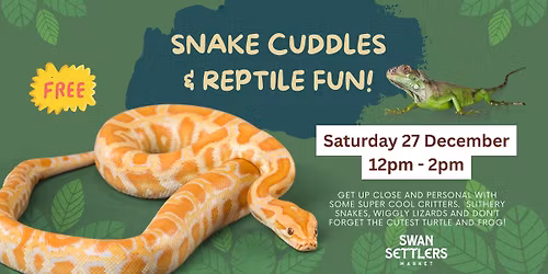 \ud83e\udd8e Free Reptile Encounters in the Valley