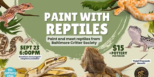 09\/23 | Paint with Reptiles | 6pm