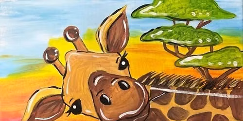  "Curious Giraffe" In-Studio Paint Party!