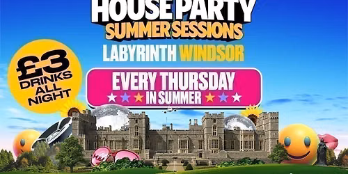 HOUSE PARTY : END OF SUMMER CLOSING RAVE : Windsor \ud83e\udd8b