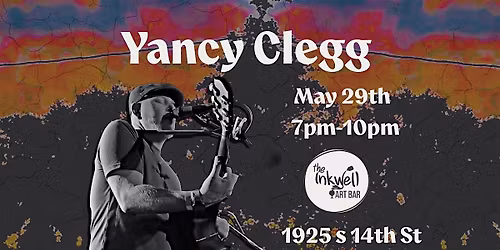 Yancy Clegg Live at The Inkwell | Free Entry