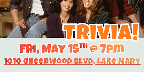 Friends Trivia @ Top Golf - Lake Mary