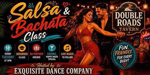 Learn to Salsa & Bachata at Double Roads