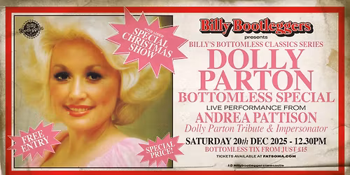 A **Christmas** Dolly Parton Bottomless Special - LIVE
