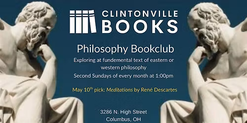 Philosophy Bookclub at Clintonville Books