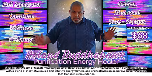 Sound and Energy healing w\/ Roland BuddhaHawk - Purification Energy Healer