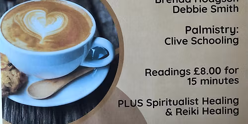 Canvey Spiritualist Church - Coffee Morning - Saturday 29th November 2025