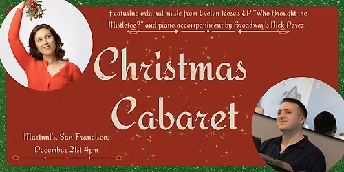 Christmas Cabaret with Evelyn Rose and Nick Perez