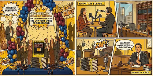 Book Launch Party: The Lawyer's Guide to Podcasting