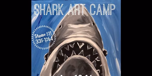 Shark Week Art Camp afternoon