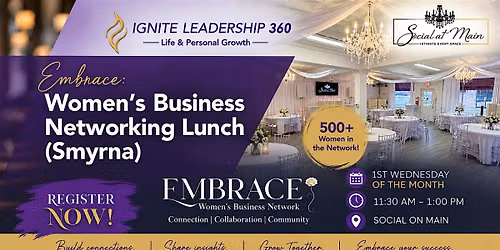 Embrace: Women's Business Networking Lunch [Smyrna]