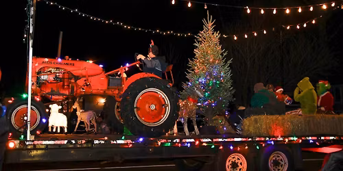 Wyben\u2019s Lighted Tractor Parade