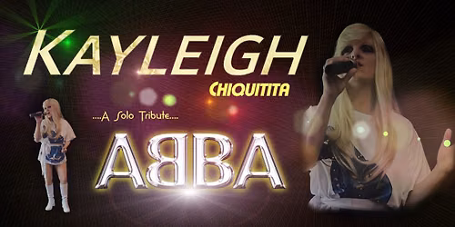 Kayleigh at Alderney Manor Social Club, Poole - ABBA Tribute Night