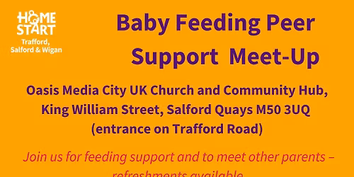 Salford Quays - Baby Feeding Peer Support - Meet up