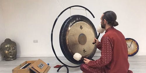 Monthly Gong Bath and Sacred Sound Journey with Tom Stacey