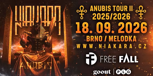 Anubis Tour II - Brno \/ Melodka