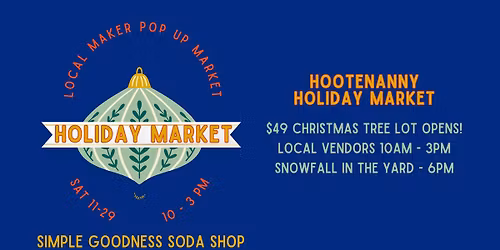 Holiday Market at the Soda Shop