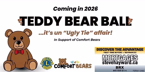 The Teddy Bears ball.   it's an ugly tie affair...