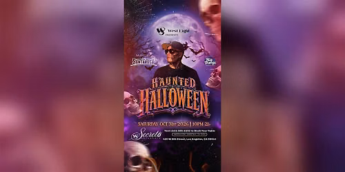 Haunted Halloween! Secreto Saturdays at West Eight (2000s Reggaeton\/Hip Hop\/Top 40!)(Free Before 11pm)