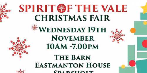 Spirit of the Vale Christmas Fair
