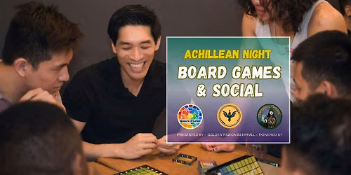 Achillean Board Game Night at The Golden Pigeon in Cabbagetown Toronto