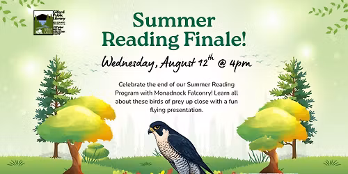 Summer Reading Finale: Monadnock Falconry!