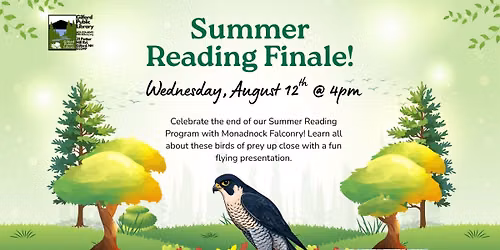 Summer Reading Finale: Monadnock Falconry!