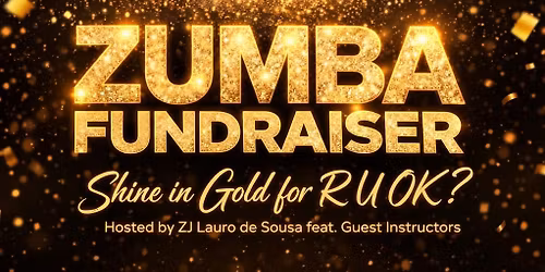 ZUMBA\u00ae\ufe0f FUNDRAISER SHINE IN GOLD