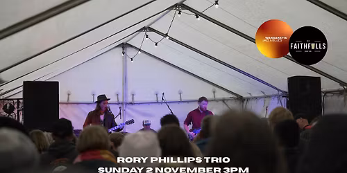 The Rory Phillips Trio | Wangaratta Jazz & Blues Festival