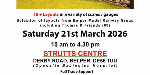 Belper MRG - Model Railway Exhibition