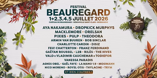Festival Beauregard 2026