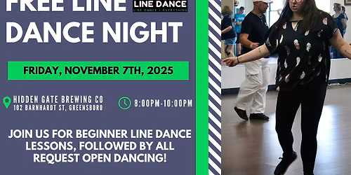 FREE Line Dancing - Hidden Gate Brewing Co