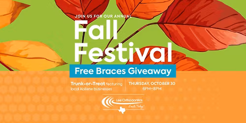 Annual Lee Orthodontics Fall Festival