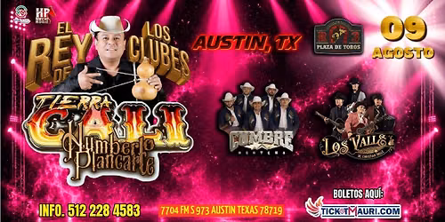AUSTIN, TX | PLAZA DE TOROS R3 | 9 de Agosto