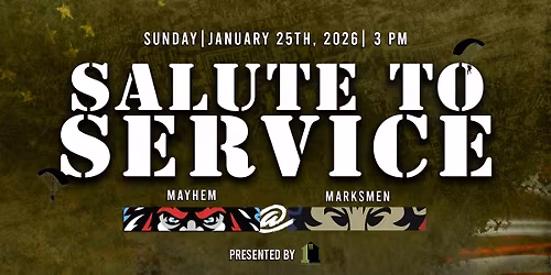 Salute to Service presented by Soldier's First Real Estate