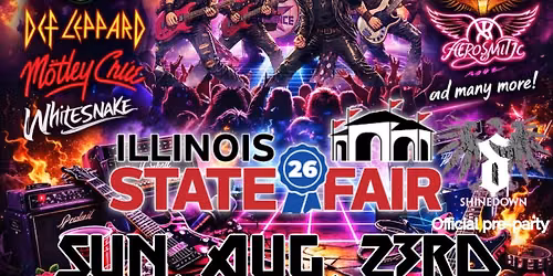 Decade of Decadence 80\u2019s Hair Night at Illinois State Fair | SHINEDOWN Official Pre-Party  