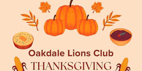 Lions Club Spirit of Oakdale Thanksgiving Dinner Prep